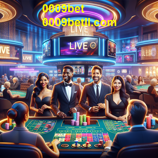 Descubra a Experiência Imersiva da Categoria 'Ao Vivo' no 0009bet